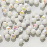 Zdjęcie - Fire Polish Opaque White AB (X03000) 3mm